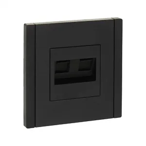 Удобная розетка компьютерная RJ-11 + RJ-45 Cat.5e обеспечит одновременное подключение телефона и сети. Обеспечьте комфорт с нашим продуктом!