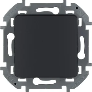 Переключатель Legrand одноклавишный Legrand Inspiria 10А 250В  антрацит